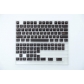 Olivia / Blackish Green 104+17 Semi-transparent ABS Doubleshot Full Keycaps Set for Cherry MX Mechanical Gaming Keyboard